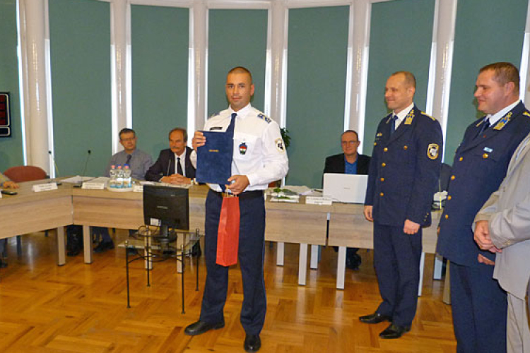 Csomor Attila r. főtörzsőrmester kapta az Év Kistérség Rendőre címet