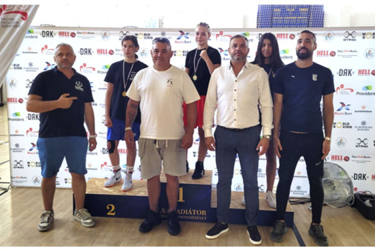 A Forgi Box Club mindkét versenyzője aranyéremmel tért haza