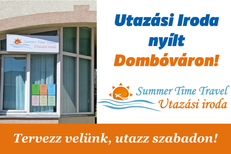 Utazási iroda nyílt Dombóváron, a város szívében