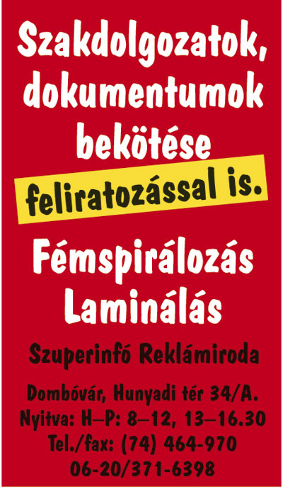 Szuperinfó Reklámiroda